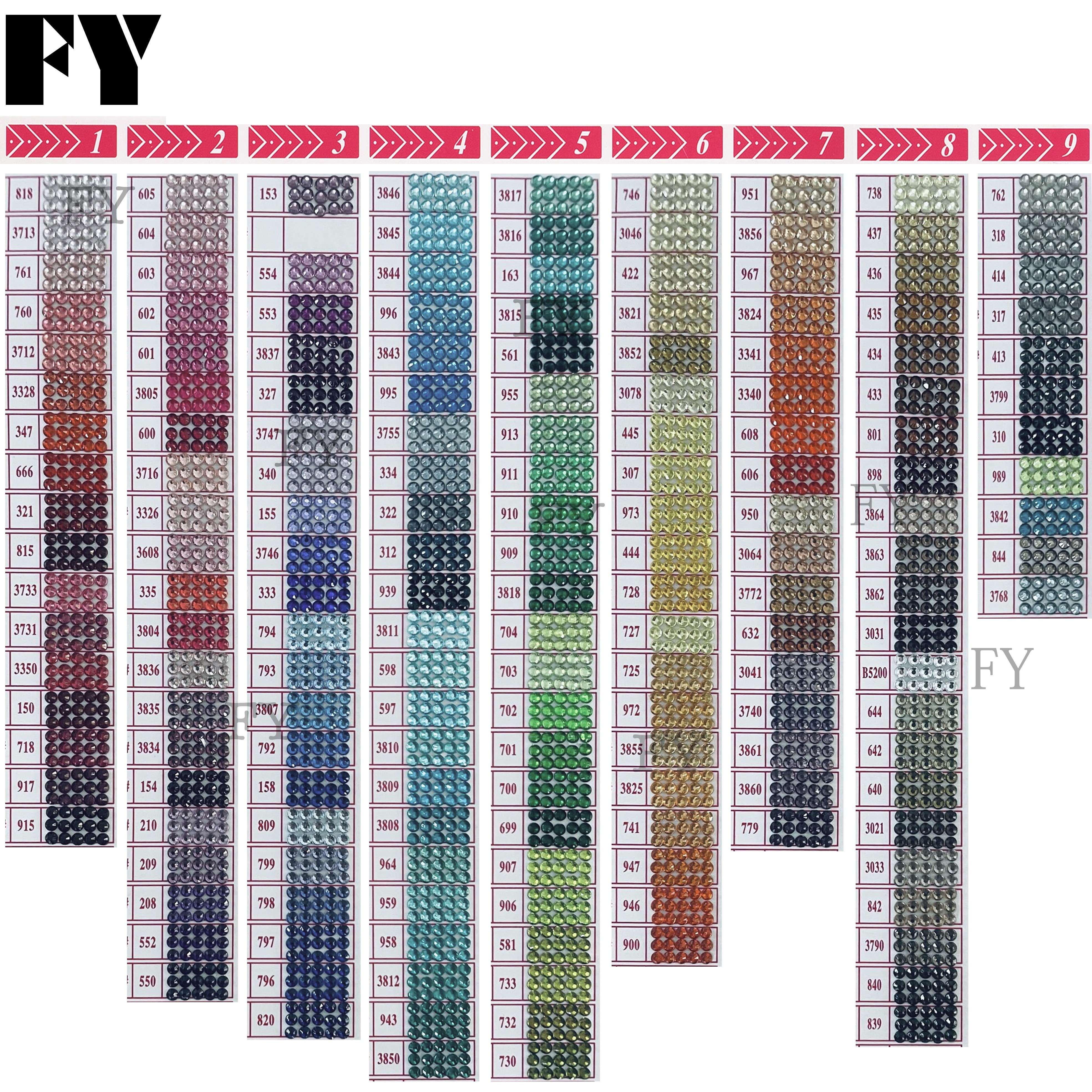 R-05 2.8mm Shiny Resinstone Mosaic Art Beads Sparkling Highlight Drill Diamond Painting Round Crystal Drills