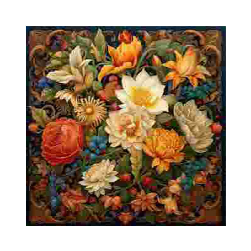 Broderie Diamant Custom fairy dust flower diamond painting drills Canvas Art Wall Decor Diamond art Painting kits landscape