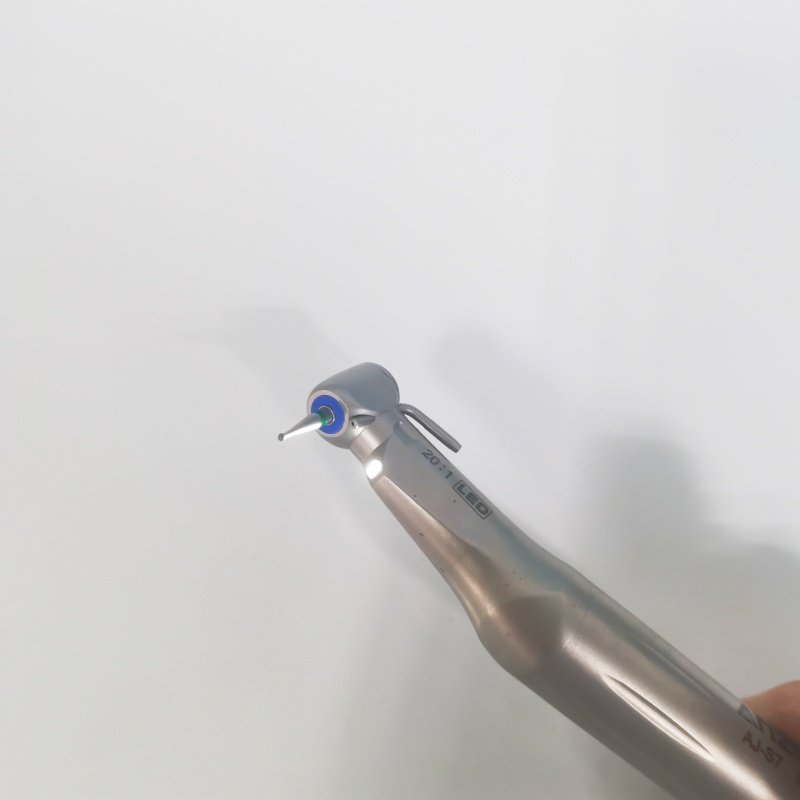 20:1 reduction low speed handpiece air turbine custom LED light dental surgical implant handpiece