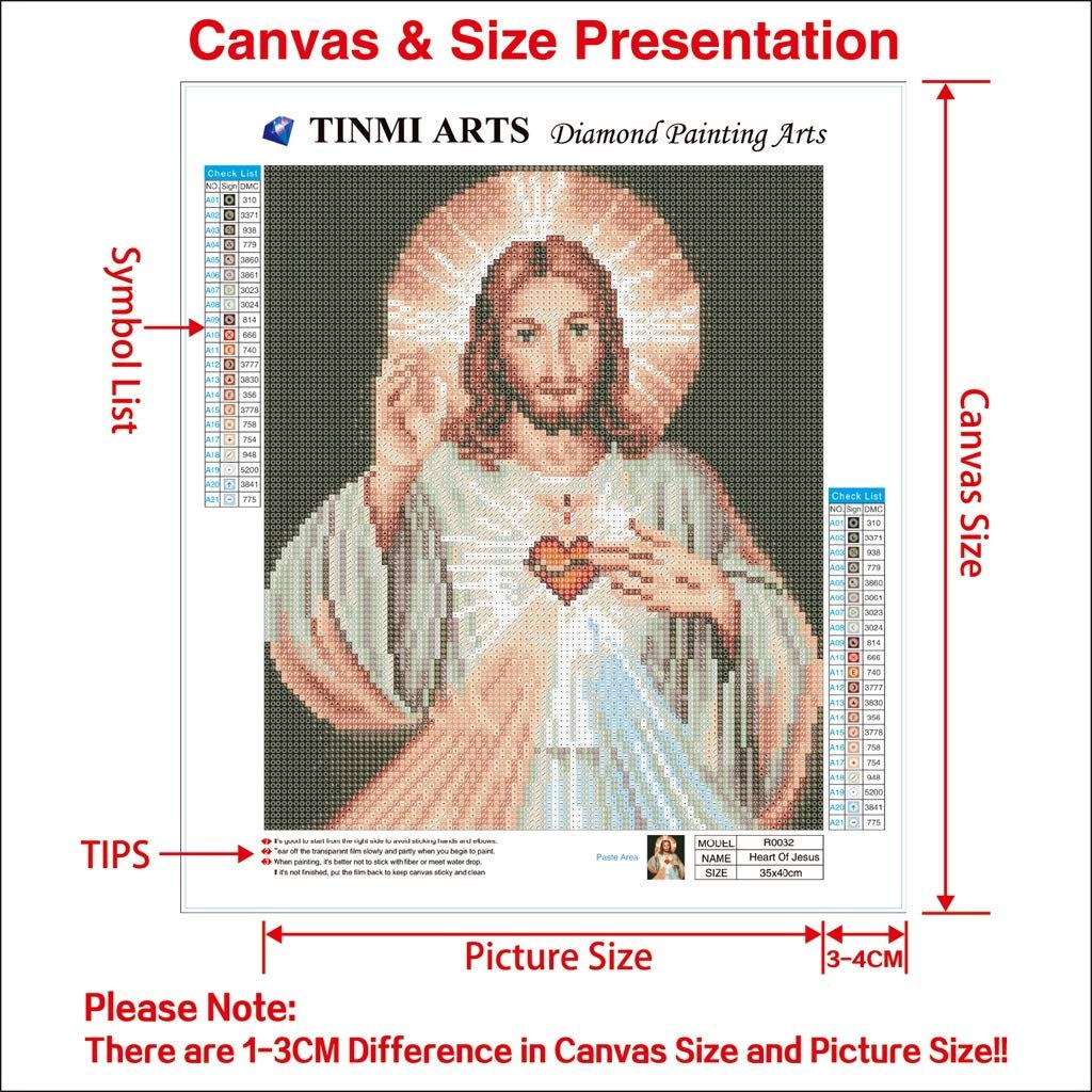 TINMI ARTS 5D Diamond Painting Kits for Adults Full Square Cross Stitch Kits Crystal Embroidery Kits Wall [12"x12" Black an