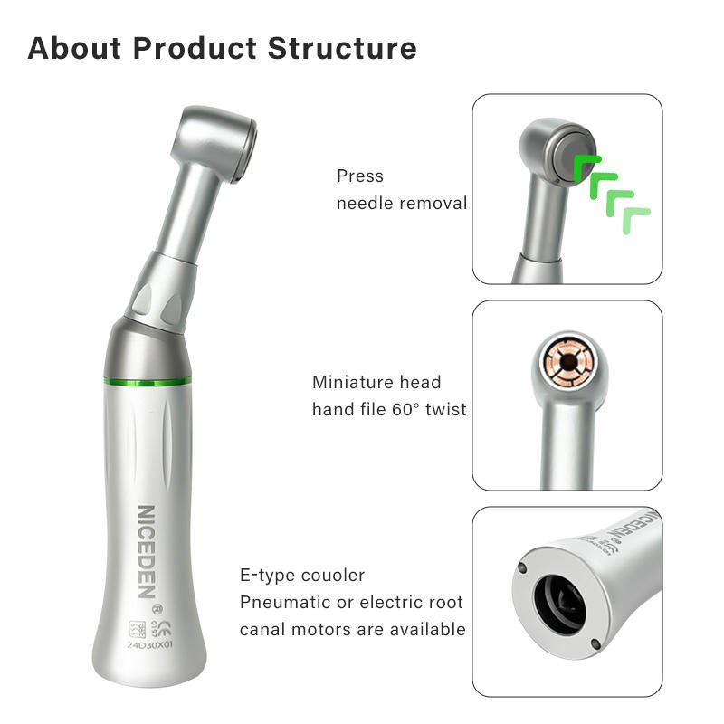 Dental Endo Motor 10:1 Handpiece Reduction Reciprocating Endomotor Treatment handpiece for Engine Niti File
