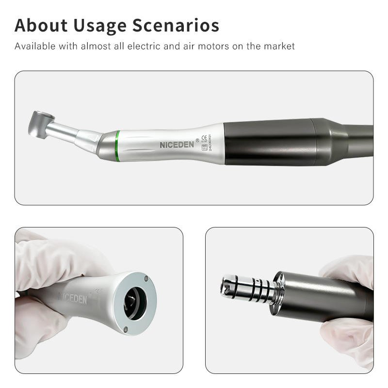 Dental Endo Motor 10:1 Handpiece Reduction Reciprocating Endomotor Treatment handpiece for Engine Niti File