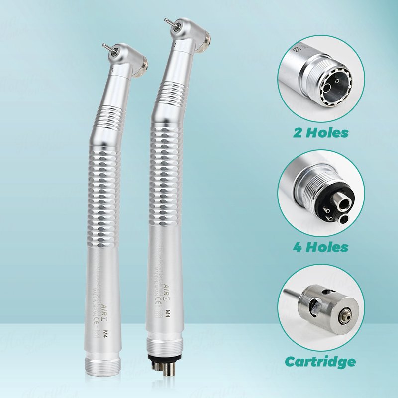 Dental High Quality Pana Air Turbine Close Type High Speed 4 Holes Handpiece with Push Button Or Key Type