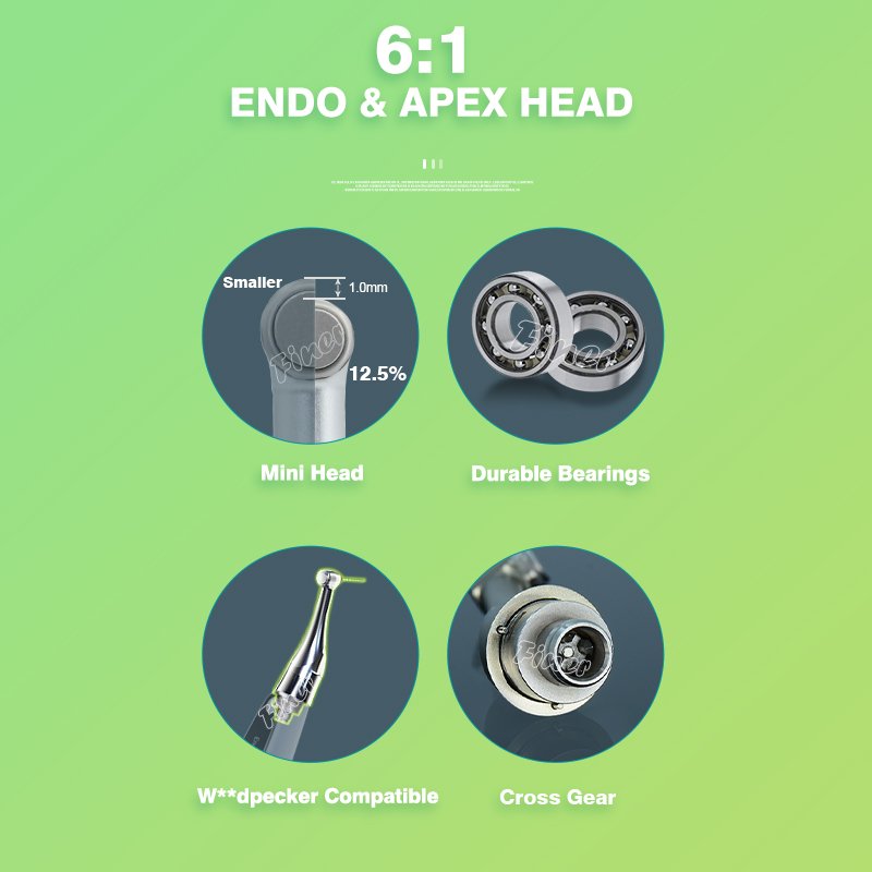apex locator endo motor and apex with built-in apex locator wireless dte handpiece