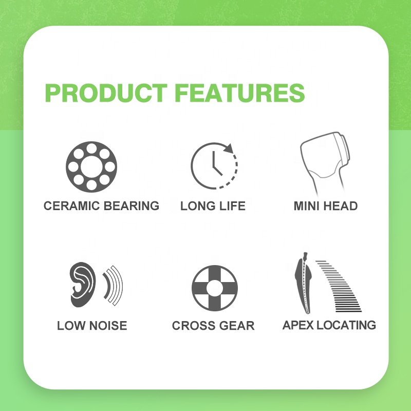 apex locator endo motor and apex with built-in apex locator wireless dte handpiece