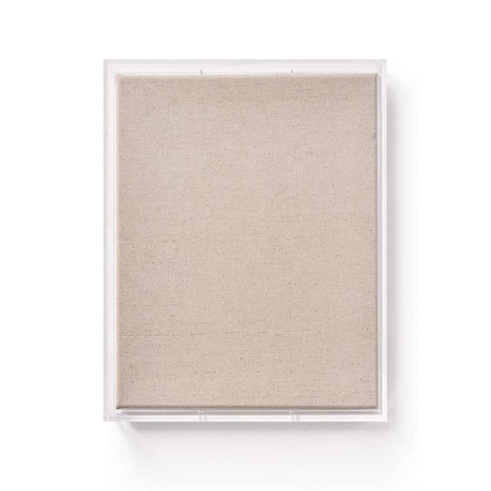 Diamond Polished Framing Clear Acrylic Shadowbox Lid Museum Grade Shadow Box Frame for 3D Art Painting & Photo Display
