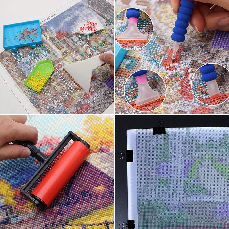 Diamond Painting A3 Light Pad Kit Drawing Tracing Light Pad Diamond Painting Accessories Tools Rechargeable A3 LED Light Pad