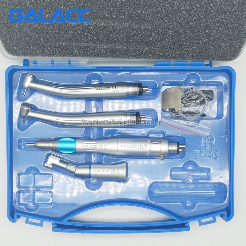 Dental Chair Full Set With air compressor handpiece set teeth whiteing camera With Inbuilt led sclaer Electric Dental Chair