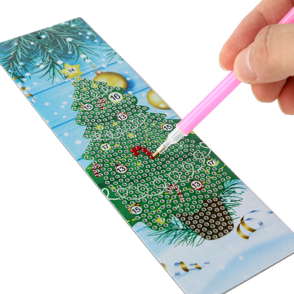 DIY Diamond Painting Bookmark Leather Religion Virgin Mary 5d Rhinestone Diamond Painting Bookmark