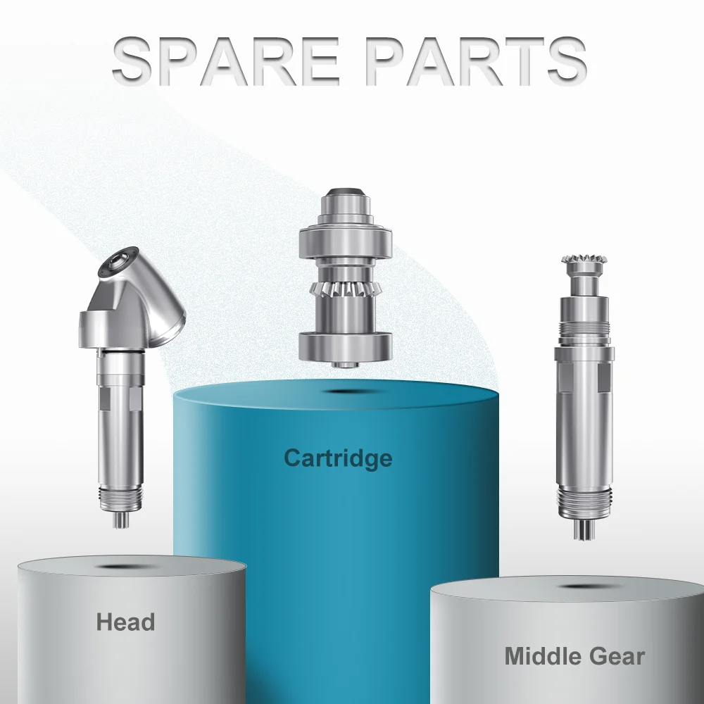 1:4.2 increasing contra angle 45 degree dental surgical high speed handpiece 2-style water spray prices of dentist equipment