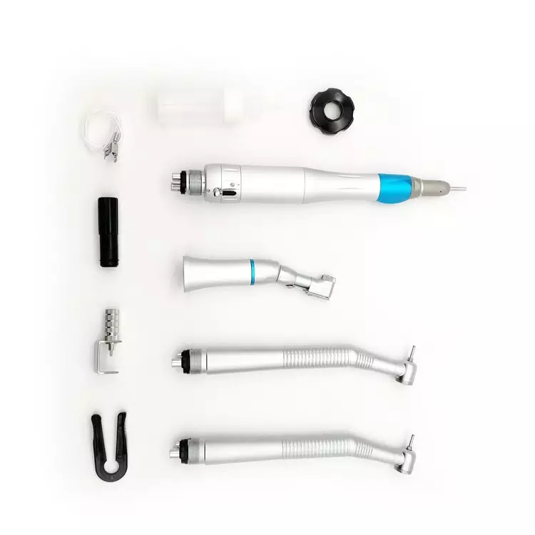 Best Sale Dental Student Handpiece Kit High And Low Speed Contra Angle Handpiece Kits 2/4 Holes For Dentist Used