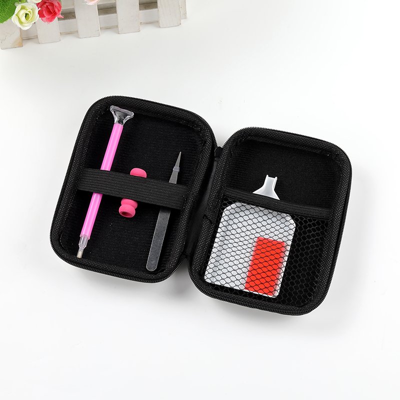 Factory Outlet 6 Colors Storage Bag Diy 5d Diamond Painting Tools Canvas Diamond Embroidery Accessories Kit Zipper Bag