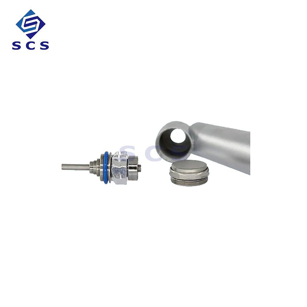 Chinese Wholesale Push Button 45 Degree Tooth Extraction Turbine Dental High Speed Handpiece