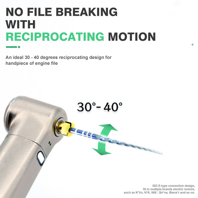 Endodontic Dental Handpiece Contra Angle Dental Endo Handpiece Contra Angle Low Speed Handpiece