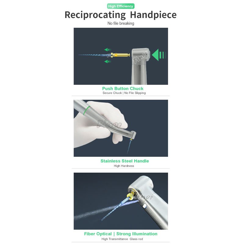 Endodontic Dental Handpiece Contra Angle Dental Endo Handpiece Contra Angle Low Speed Handpiece