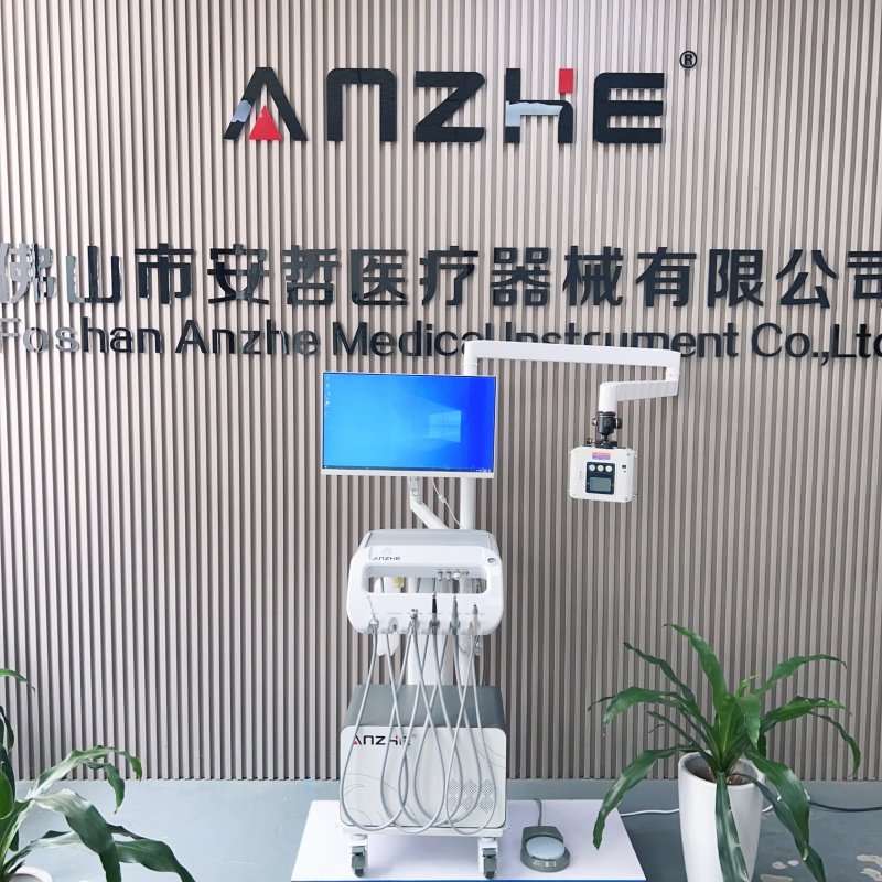 Pet teeth care mobile treatment carts full set pet tooth treatment machine factory directly dental trolley with x ray unit