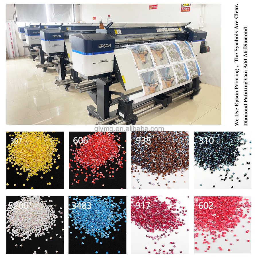 Wholesale Diamond Painting Woman and Wolf 5d DIY Diamond Mosaic Full Drill Square Diamond Painting Set