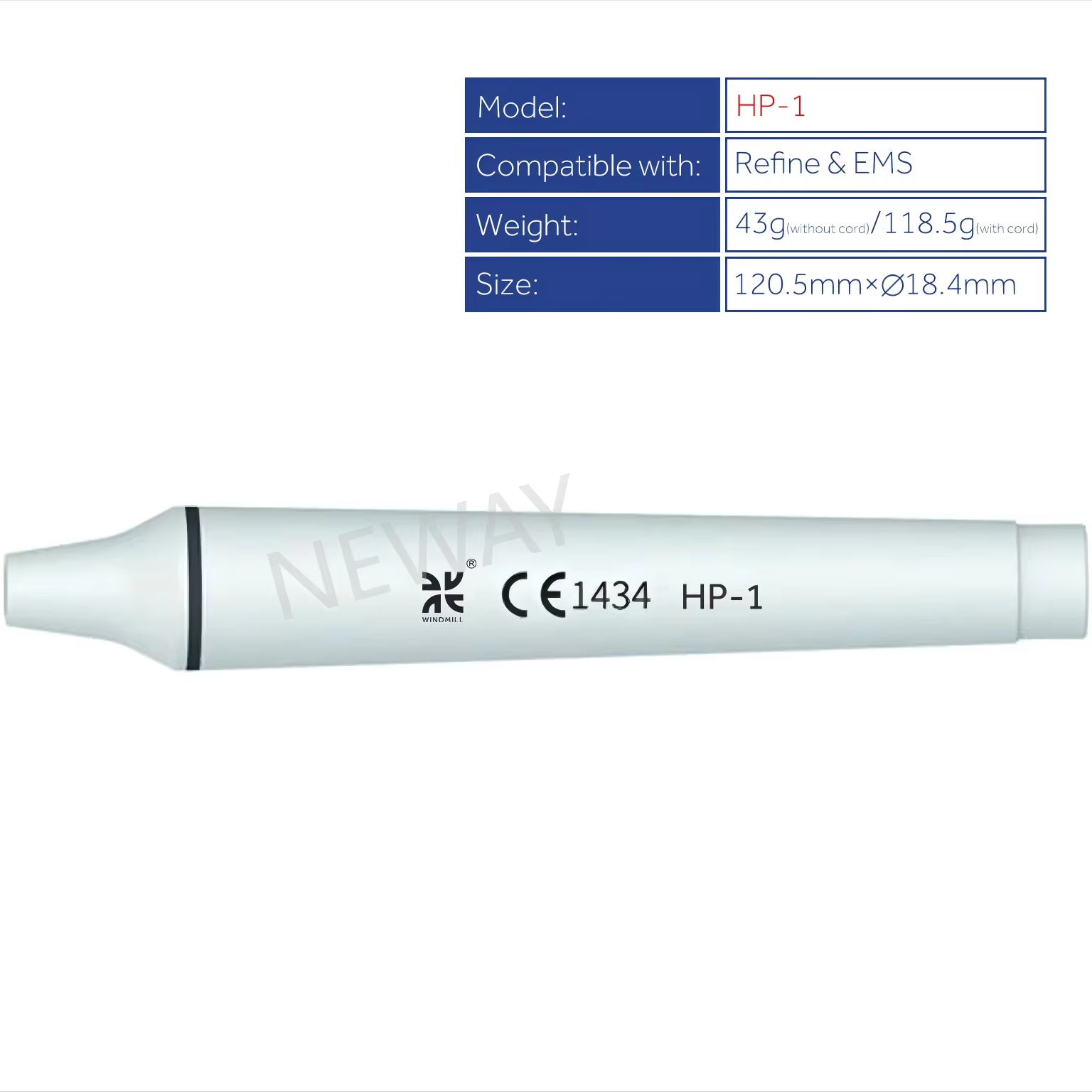 HOT Sale Scaler Handpiece Fit for EMS Dental Scalers Detachable Teeth Cleaning Whitening Pen
