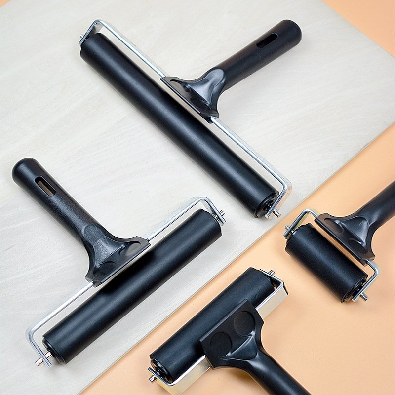Heavy Duty 6cm/10cm/15cm/20cm Sizes Black Metal Drawing KIt Ideal Pressing Accessories Tools Diamond Painting Roller