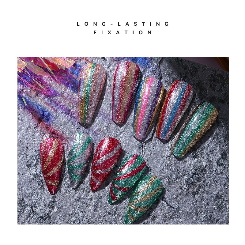 JTING 12 Colors nail gel art shiny platinum diamond flash painting gel polish OEM Private label platinum uv gel polish