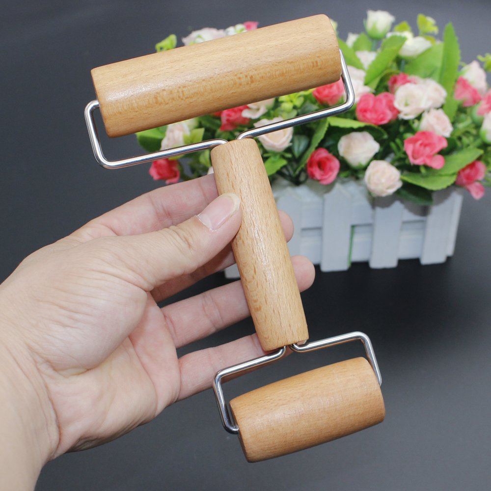 Wholesale 3 Style 5d Diy Diamond Painting Tools Accessories Wheel Flat Diamond Picture Wooden Material Roller
