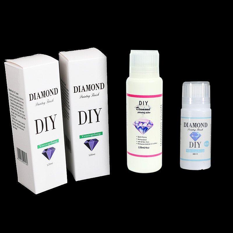 Diamond Painting Sealer Conserver Wholesale Logo Customizable Diamond Painting Surface Brightener Protective Agent