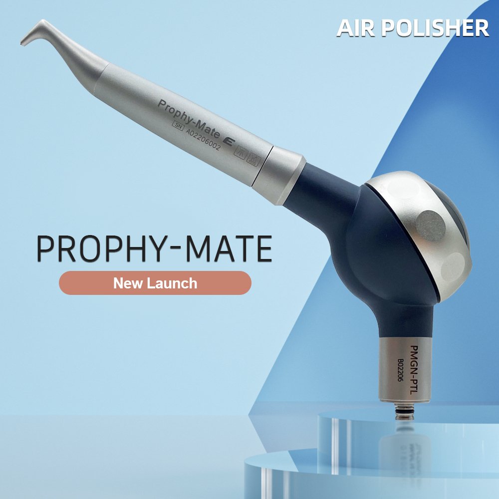 high quality titanium materials teeth polishing whitening machine dental airflow handpiece prophy jet polisher sandblaster