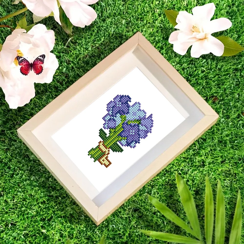 15pcs/set 15x18cm Flower Diy 5D Diamond Painting Adults Mini Diamond Painting Set