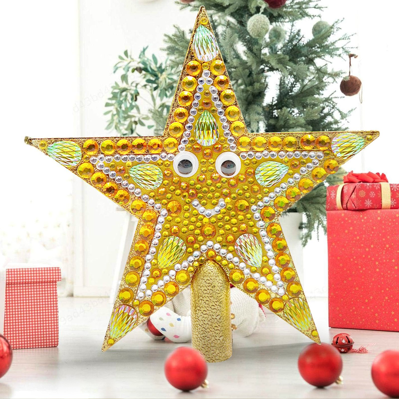 DIY Christmas Star Diamond Painting Christmas Tree Decoration Diamond Crafts