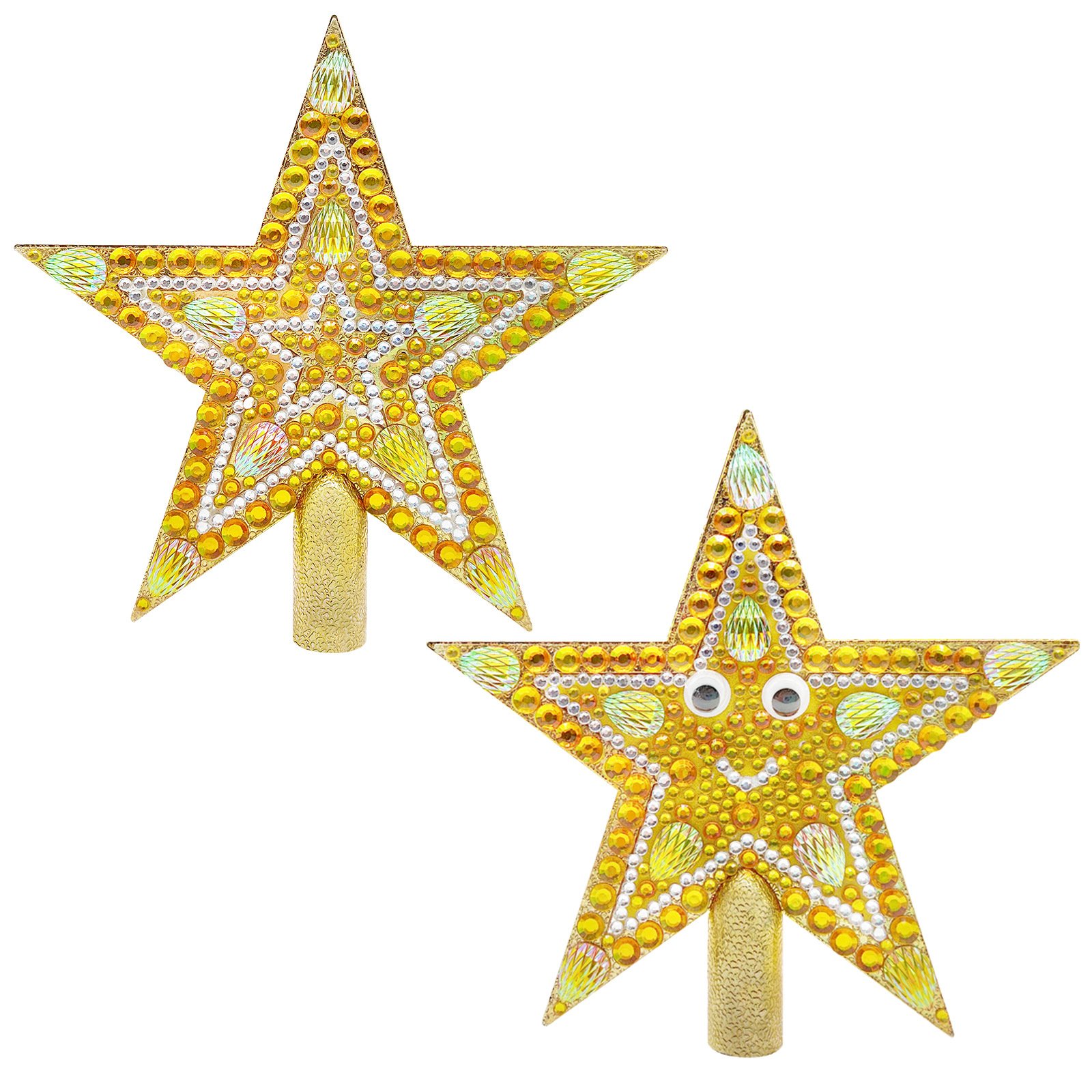 DIY Christmas Star Diamond Painting Christmas Tree Decoration Diamond Crafts