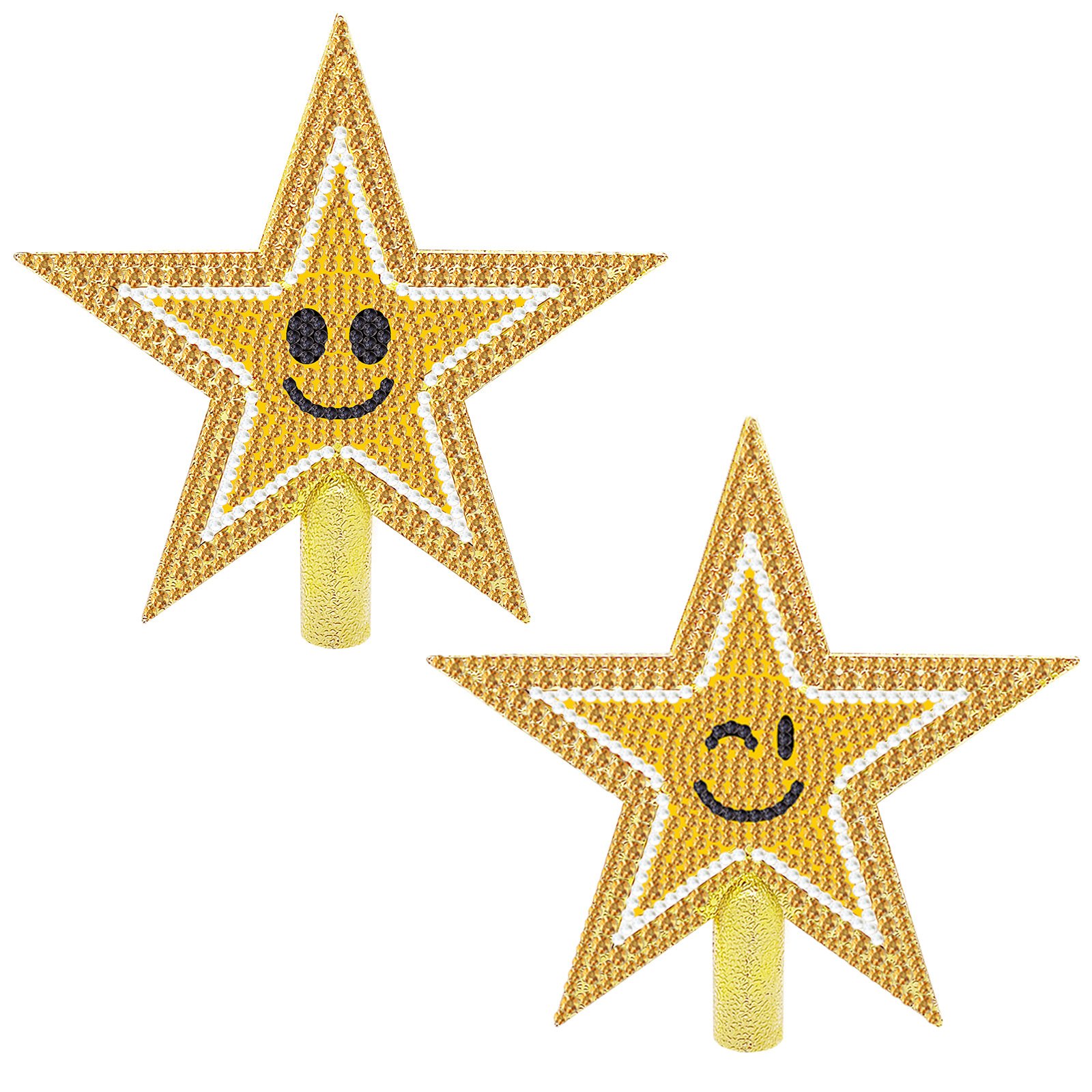 DIY Christmas Star Diamond Painting Christmas Tree Decoration Diamond Crafts