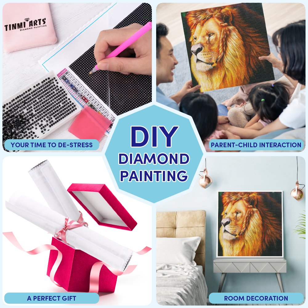 Wholesale 5d Diamond Painting Full Diamond Diy Diamond Embroidery Decorative Wall Art Painting