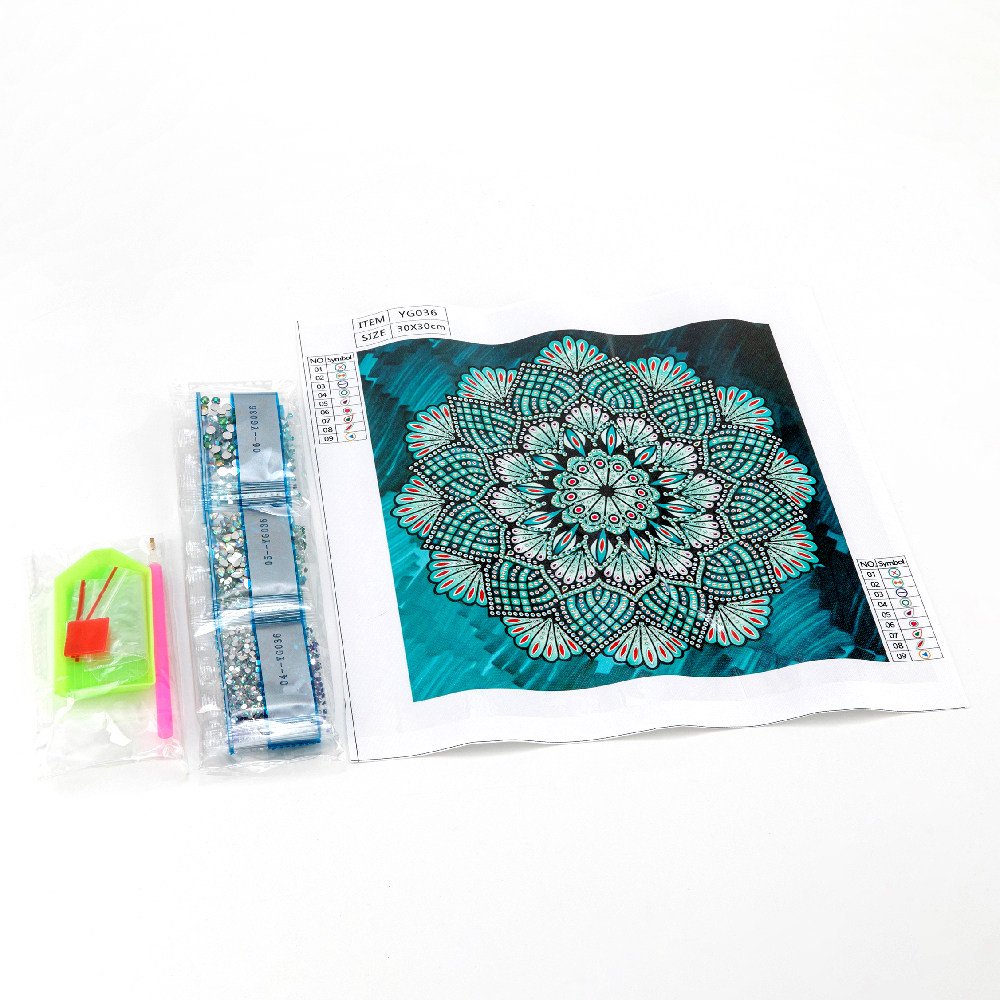 New Arrival Round Drill 5d Diy Luminous Diamond Painting Floral Skeleton Head Wall Decor Diamond Embroidery Kit