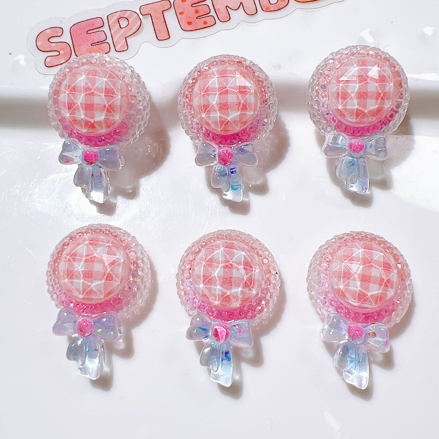 3d Accessories Candy Resin Mold Diamond Painting Mini Resin Charms For Decoration