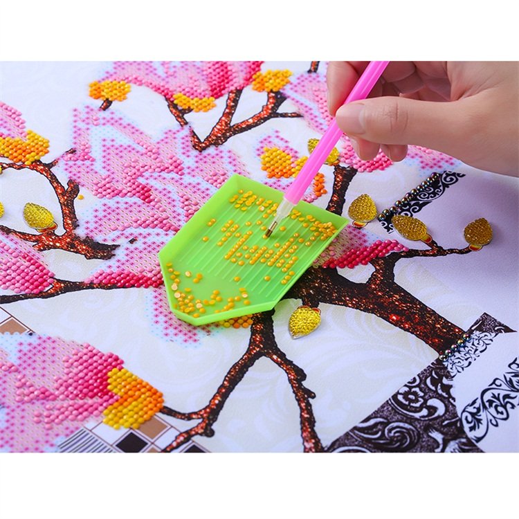 US Wall art modern home decor painting designs DIY full drill flowers fruit decorative diamond painting