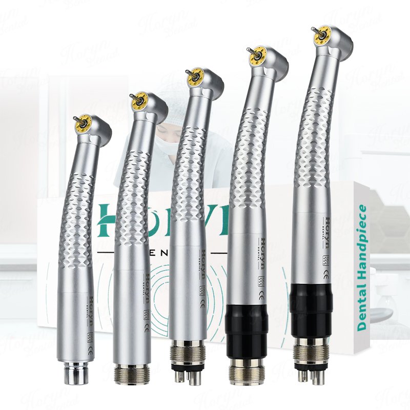 High Quality 5 Led Light Dental Surgical 5 Water Spray Shadow Handpiece