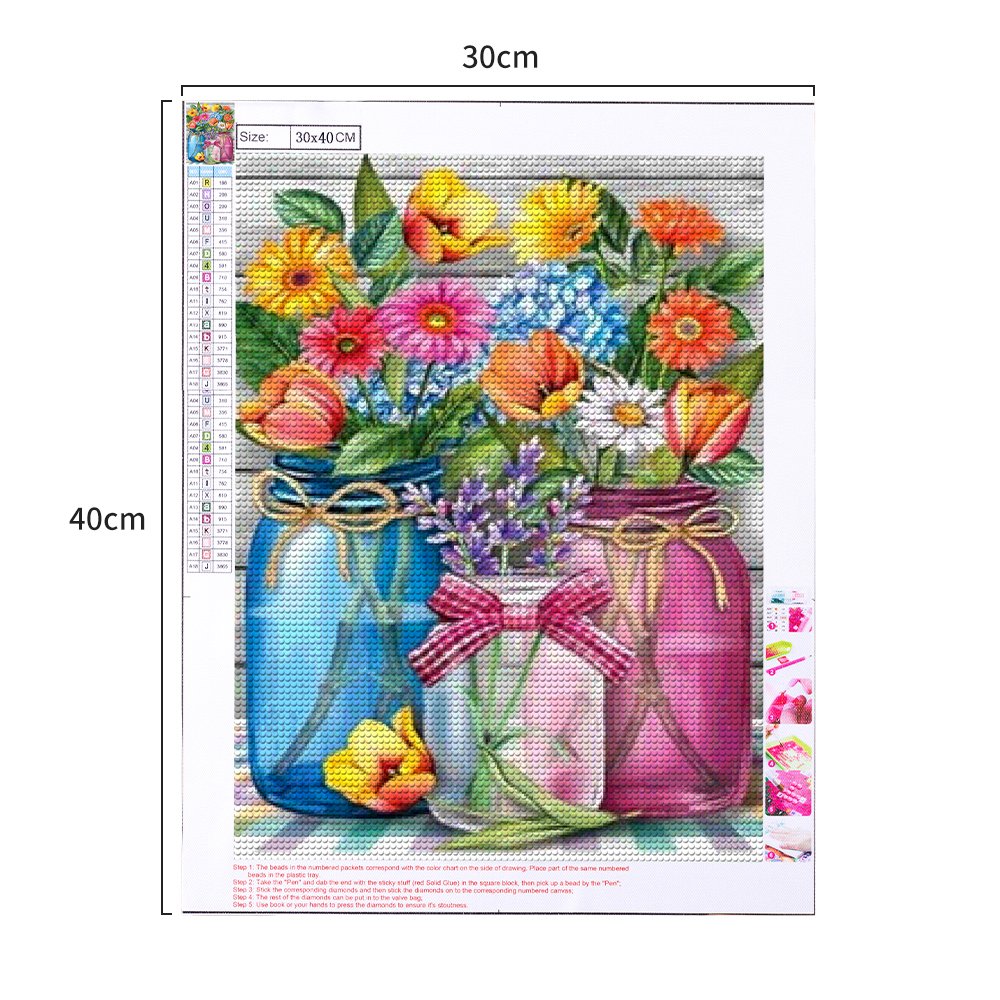 5D diamond Living room porch circular decorative Crystal porcelain round frame diamond painting