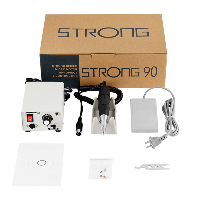 Strong90/102L micromotor handpiece for Jade / Dental / Jewelry / Nail / Electronic engraving machine