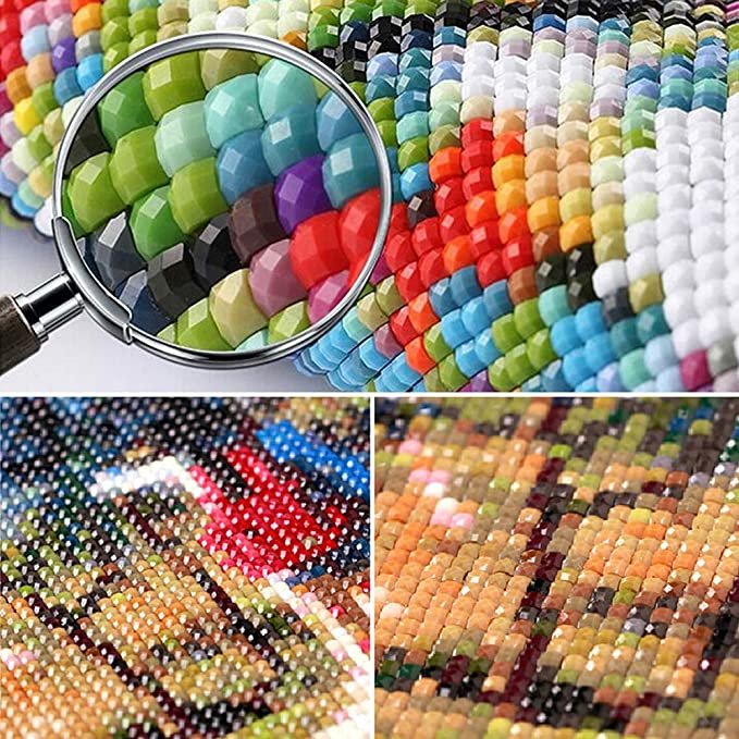 Adult 5D diamond painting kit full diamond crystal rhinestone cross stitch 3D tiger crafts living room home wall decoration gift