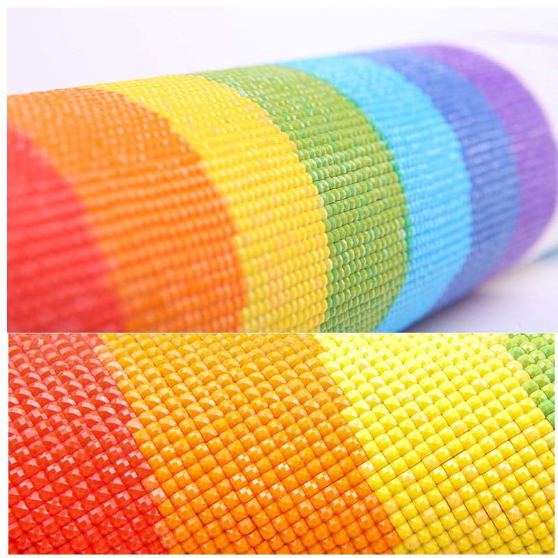 Mystery Diamond Painting With Colorless Canvas Square Round Full Drill Diamond Craft For Home Wall Decor