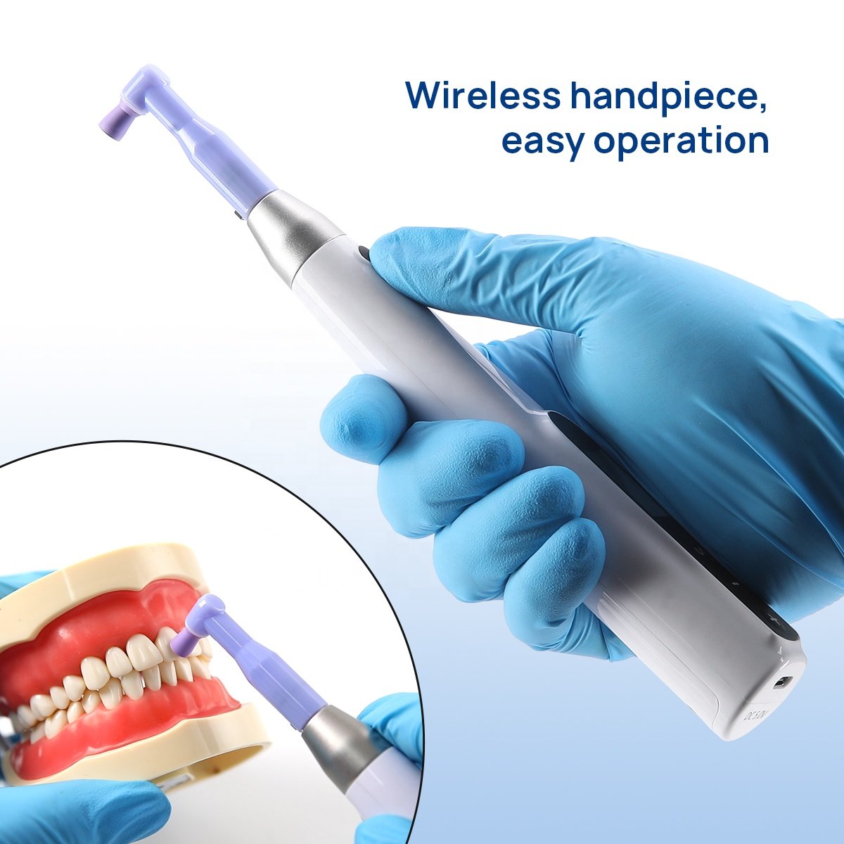 New Electric Wireless Dental Polishing Handpiece Dental Polisher