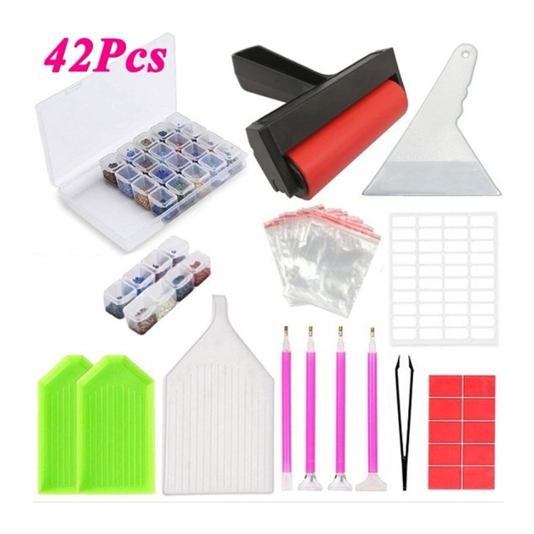 5D Diamonds Painting Tools and Accessories Diamond Painting Roller Storage Box tool kit