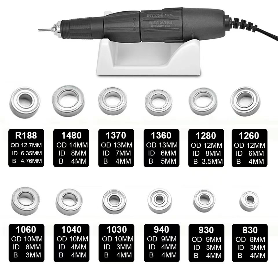 Stainless Steel SR144ZZ Miniature Ball Bearing SR144 SR144-2RS dental handpiece bearing