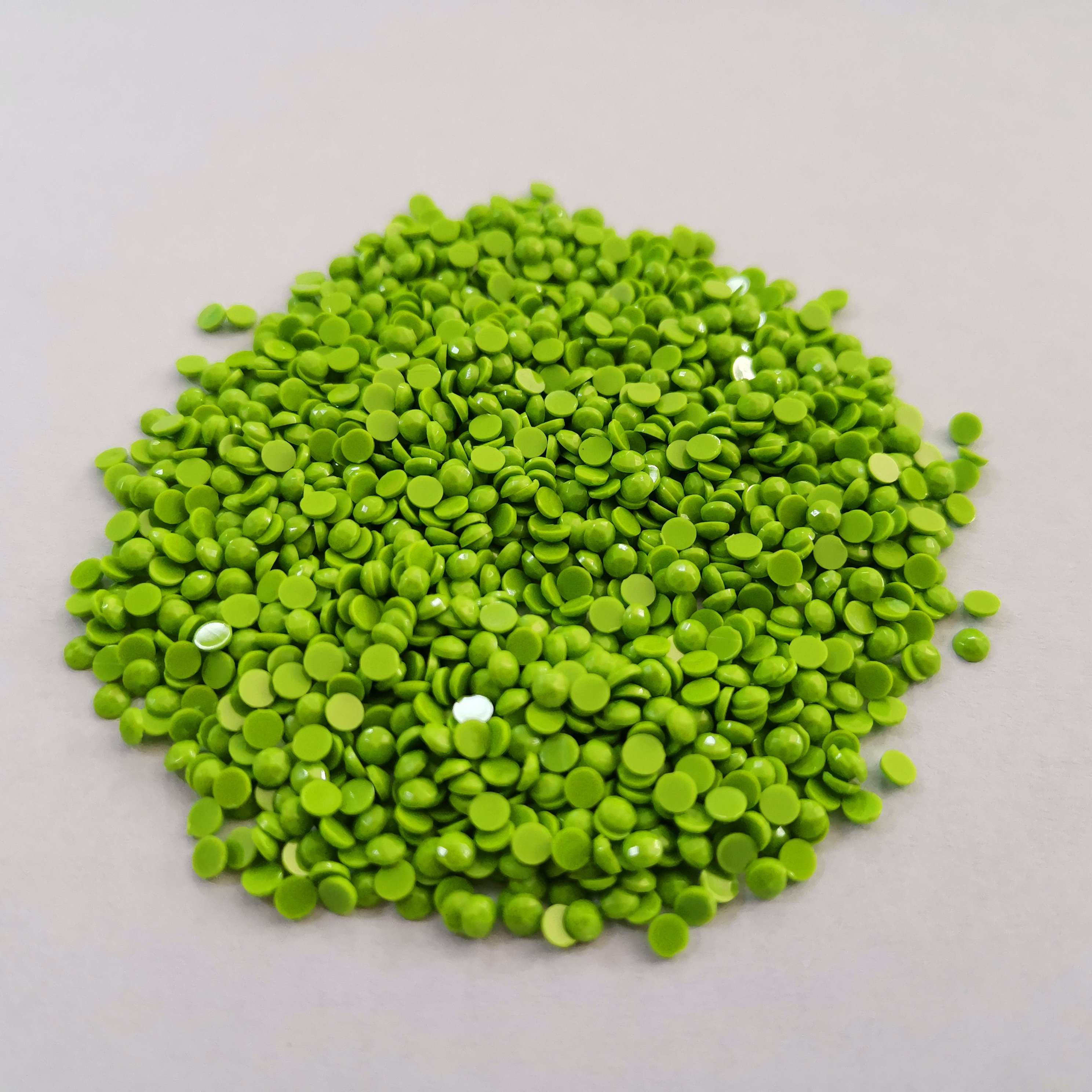 447 DMC Color Bright Rhinestones Acrylic Drills Square Diamond Painting Beads for Crafts