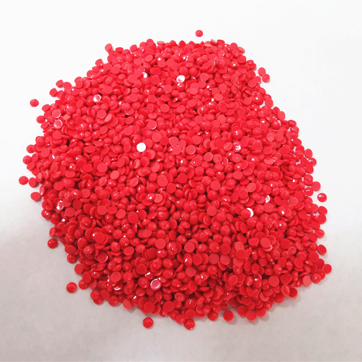 447 DMC Color Bright Rhinestones Acrylic Drills Square Diamond Painting Beads for Crafts
