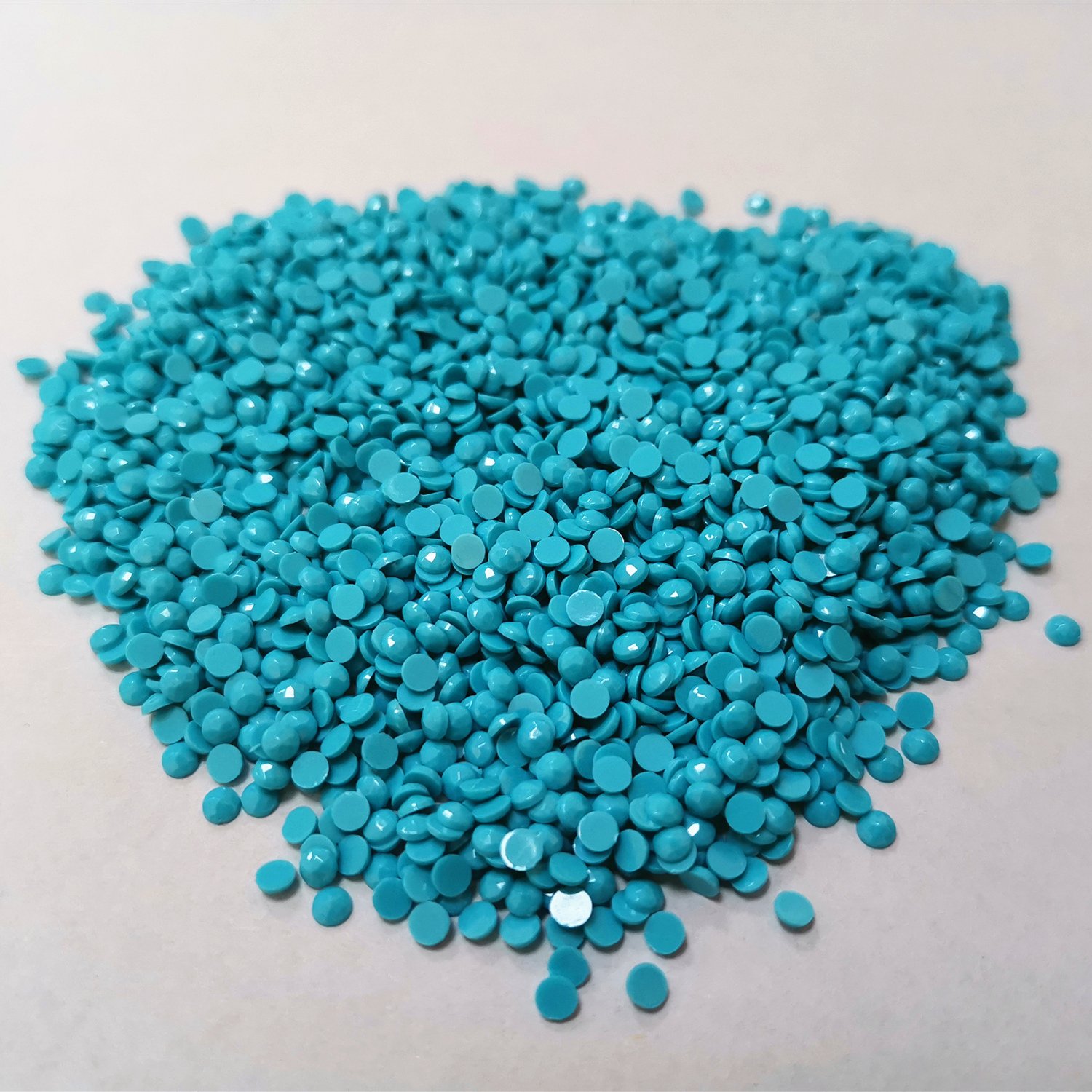 447 DMC Color Bright Rhinestones Acrylic Drills Square Diamond Painting Beads for Crafts