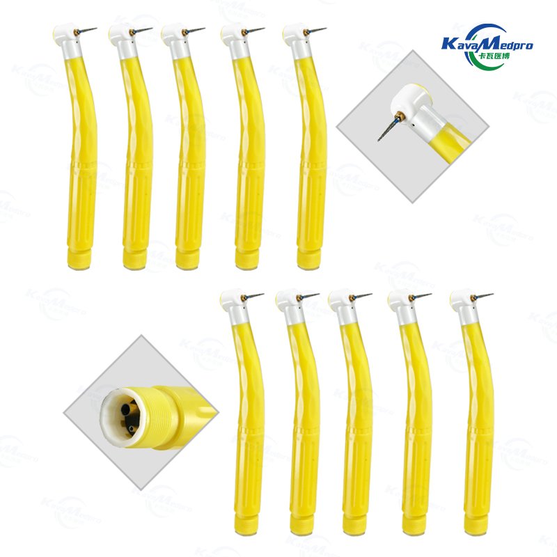 NEW Dental Colorful Disposable Anti-infection Personal Use Dental High Speed Handpiece Single Spray Friction Grip Handpiece