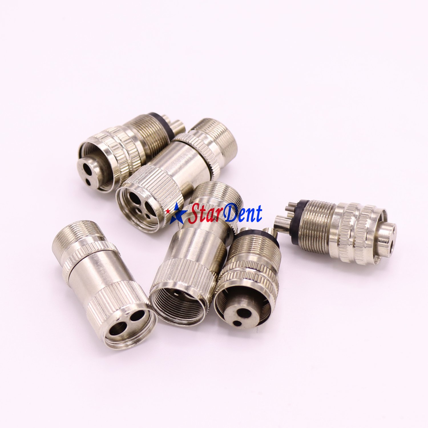 High speed handpiece spare part Dental Handpiece Spare Parts Accessories 4 to 2 Connector Handpiece Adapter
