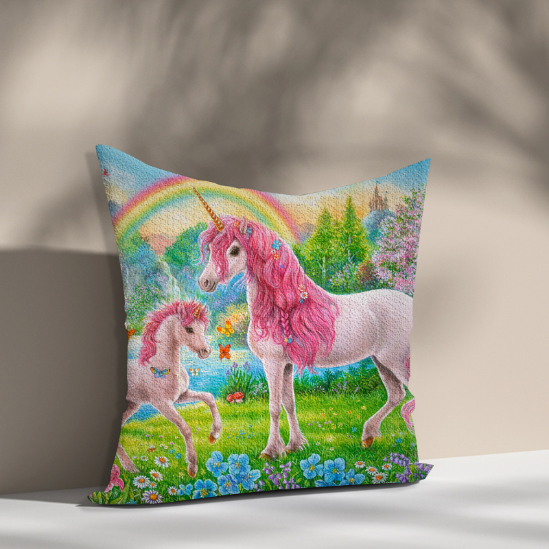 5D DIY Diamond Painting Kits unicorn horse art crafts diamond painting pillow case Rhinestone diamond painting