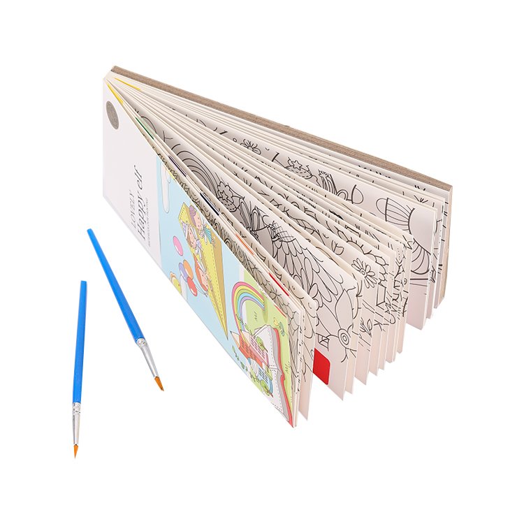 Children's note coloring coloring book wholesale pigment graffiti painting book portable watercolor painting book